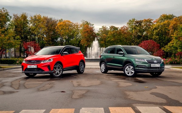 Перемена слагаемых. Тест-драйв Geely Coolray и Skoda Karoq
Перемена слагаемых. Тест-драйв Geely Coolray и Skoda Karoq