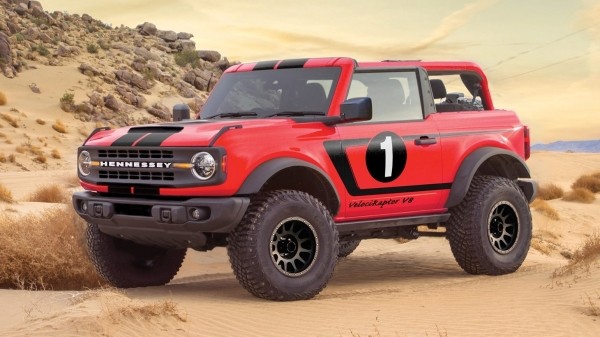 Новый Ford Bronco всё-таки получит V8, но не в стоке, а от Hennessey Performance Новый Ford Bronco всё-таки получит V8, но не в стоке, а от Hennessey Performance
