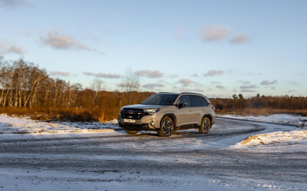 
            Егерь из барбершопа. Первый тест Subaru Forester нового поколения
        