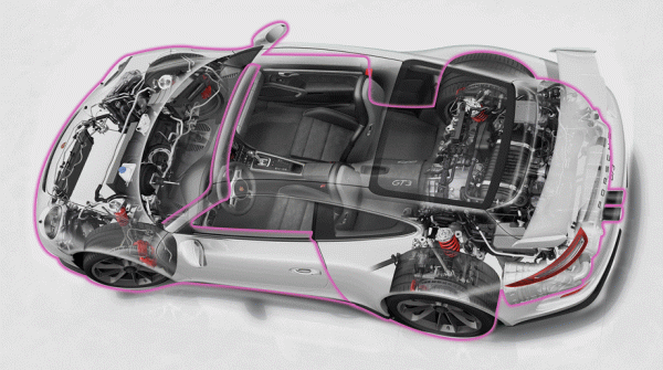 Используем Porsche 911 Speedster для знакомства с мотором GT3 Используем Porsche 911 Speedster для знакомства с мотором GT3