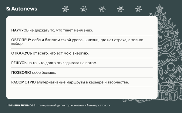 
            Инвестирую в жену и откажусь от &laquo;китайцев&raquo;: планы героев Autonews&nbsp;на 2026
        