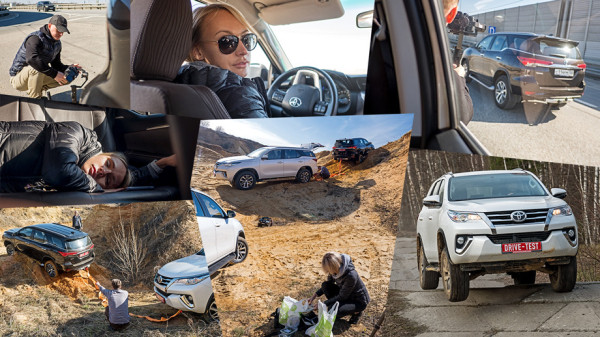 Прыгаем из&nbsp;бензинового рамника Toyota Fortuner в&nbsp;дизельный