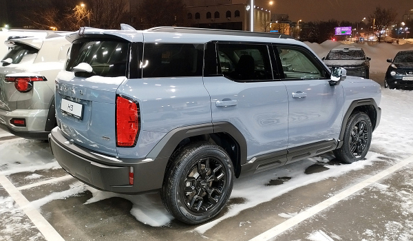 Обновленный Haval H3 в России: старт продаж