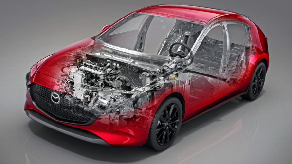 Подпрыгиваем на&nbsp;неровностях за&nbsp;рулём хэтчбека Mazda 3