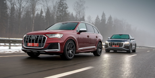 Удваиваем шансы понять супердизель V8 4.0 с Audi SQ7 и SQ8 Удваиваем шансы понять супердизель V8 4.0 с Audi SQ7 и SQ8